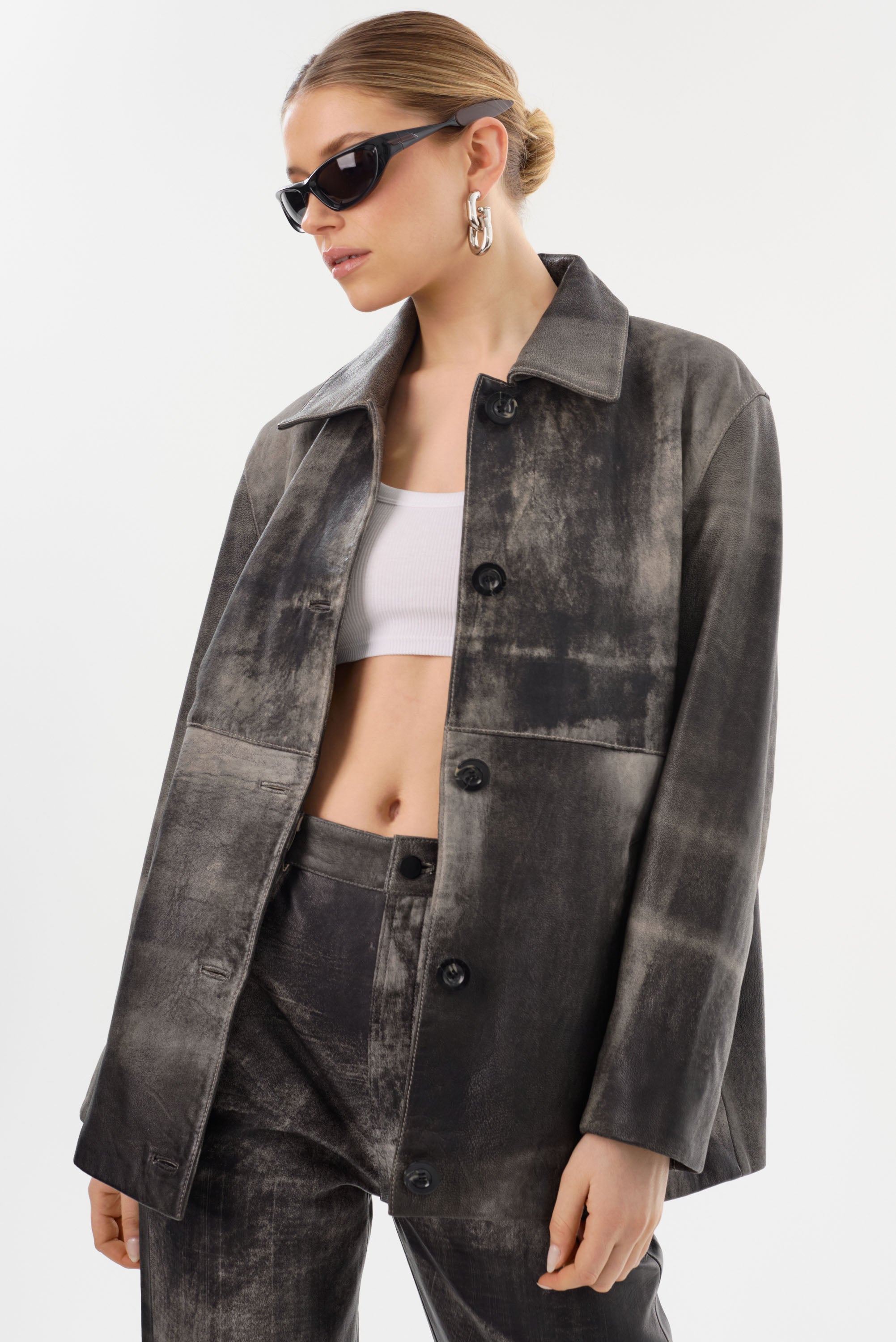 PRESLEY | Surchemise en cuir