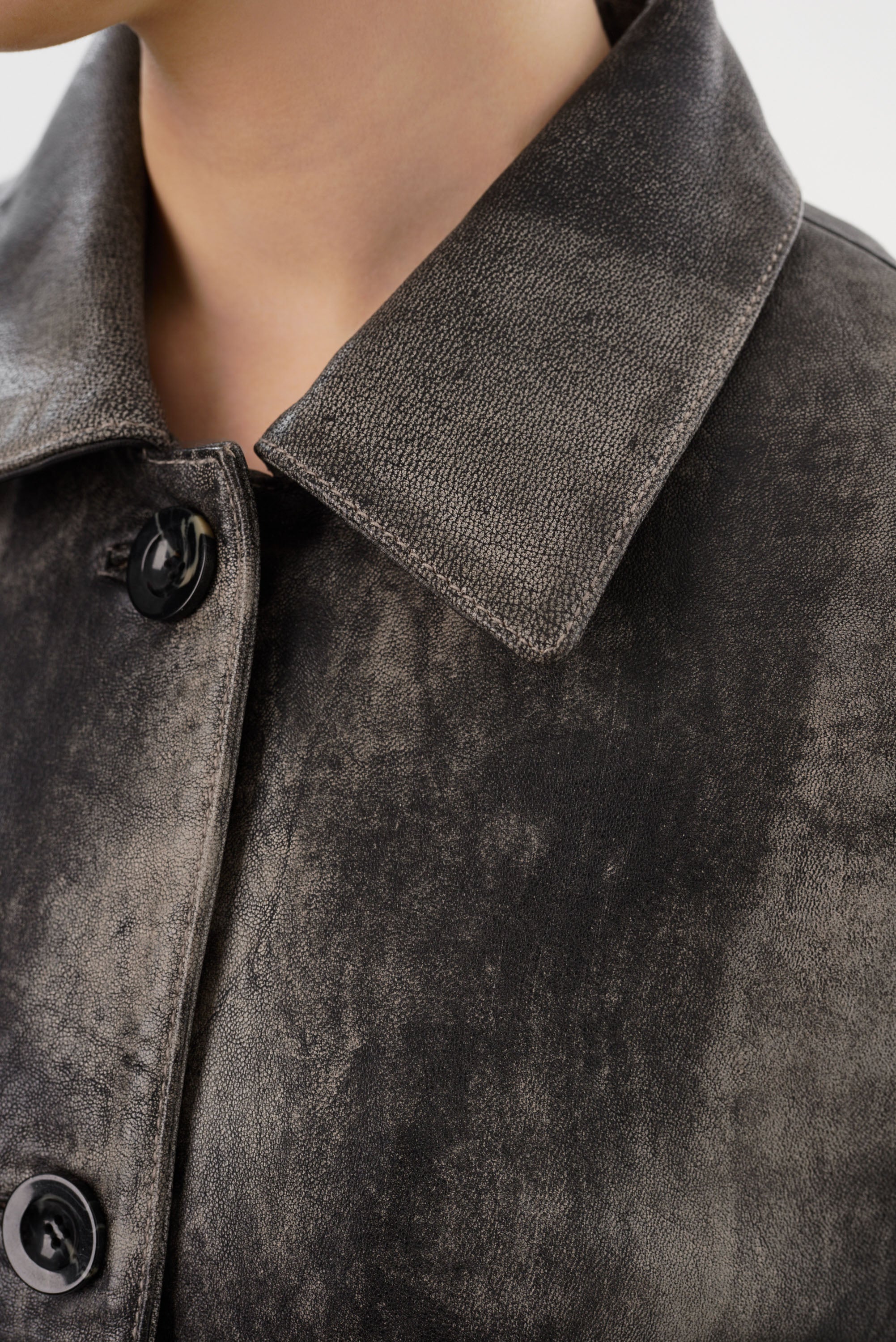 PRESLEY | Surchemise en cuir