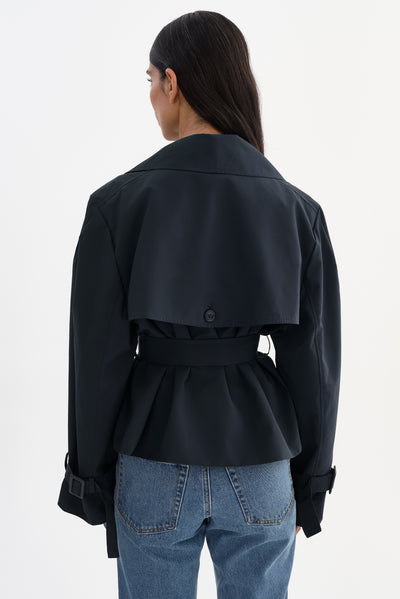 QUINN | Cropped Trench Coat