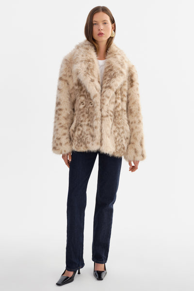 RAVENNA | Faux Fur Coat