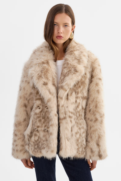 RAVENNA | Faux Fur Coat