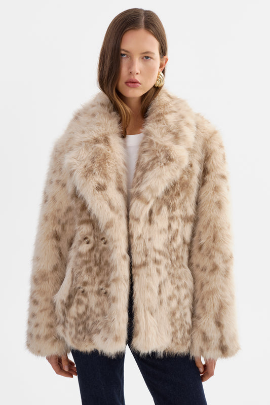 RAVENNA | Faux Fur Coat