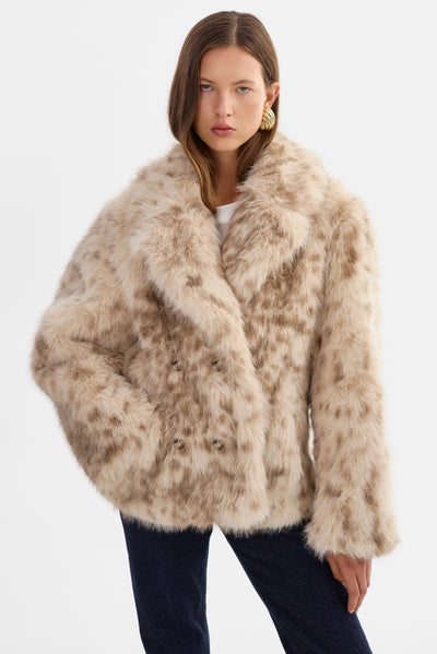 RAVENNA | Faux Fur Coat