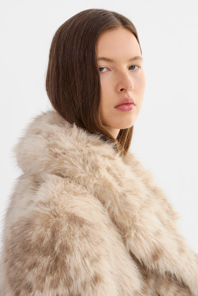 RAVENNA | Faux Fur Coat
