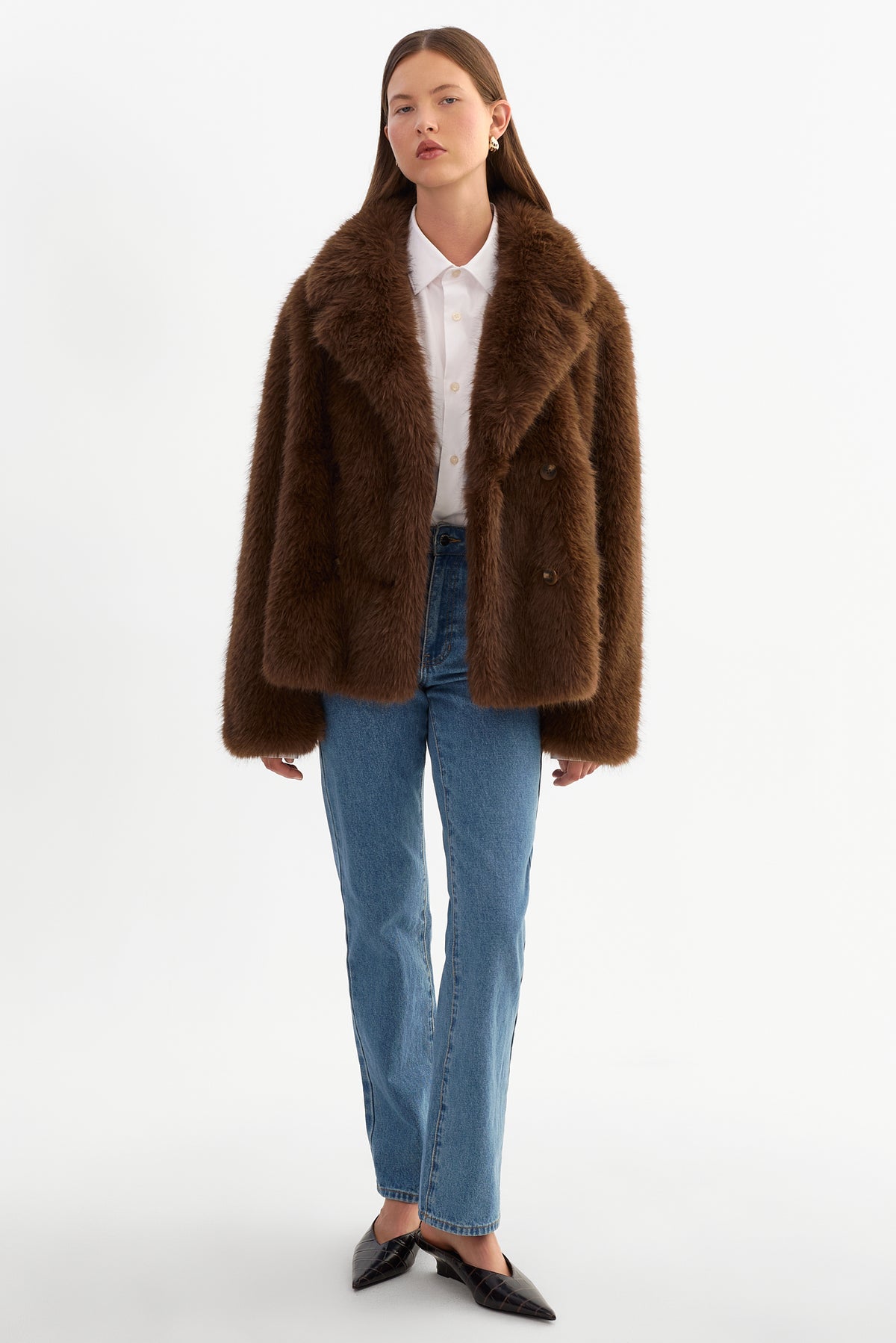 RAVENNA | Faux Fur Coat