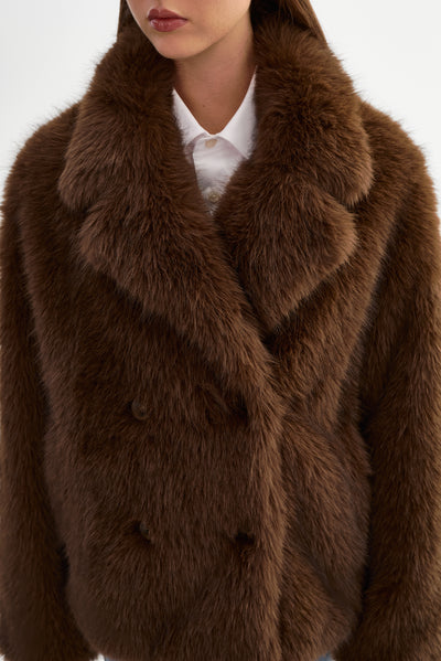 RAVENNA | Faux Fur Coat