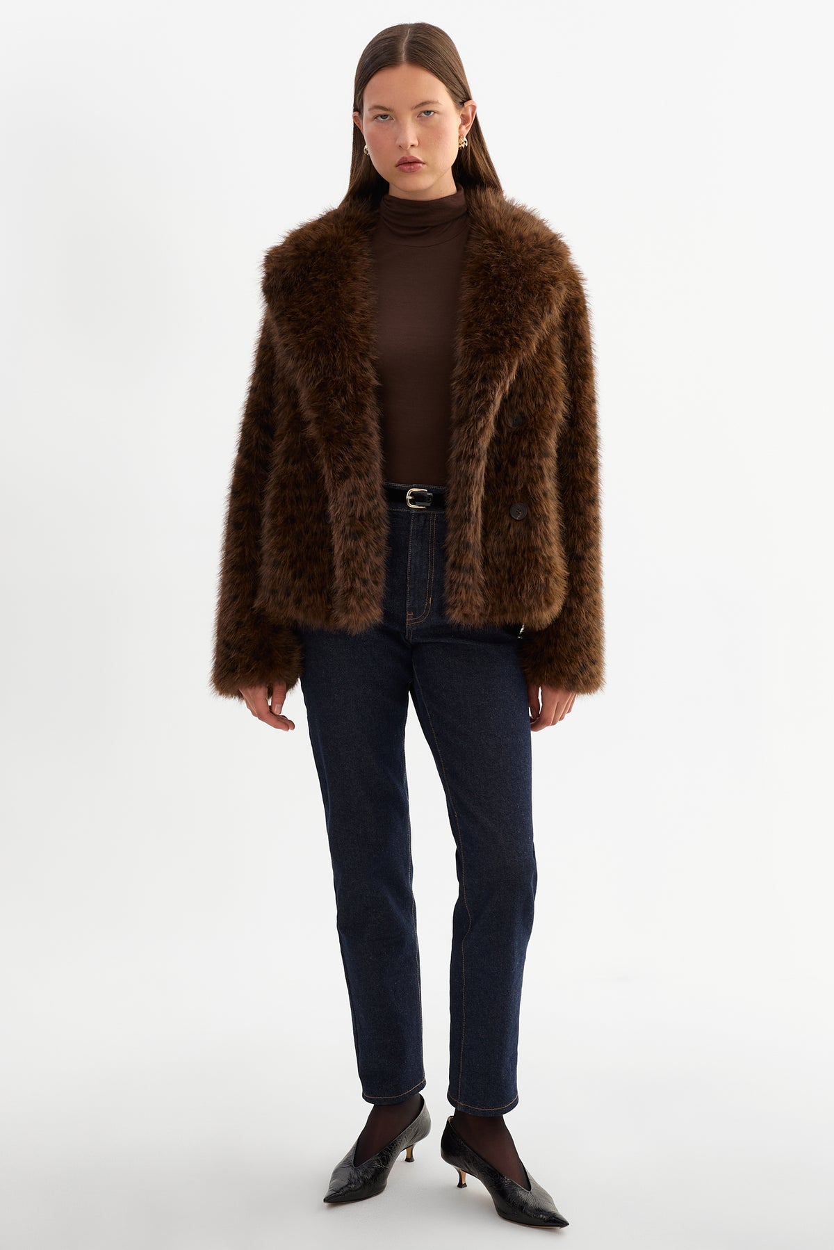 RAVENNA | Manteau en fausse fourrure