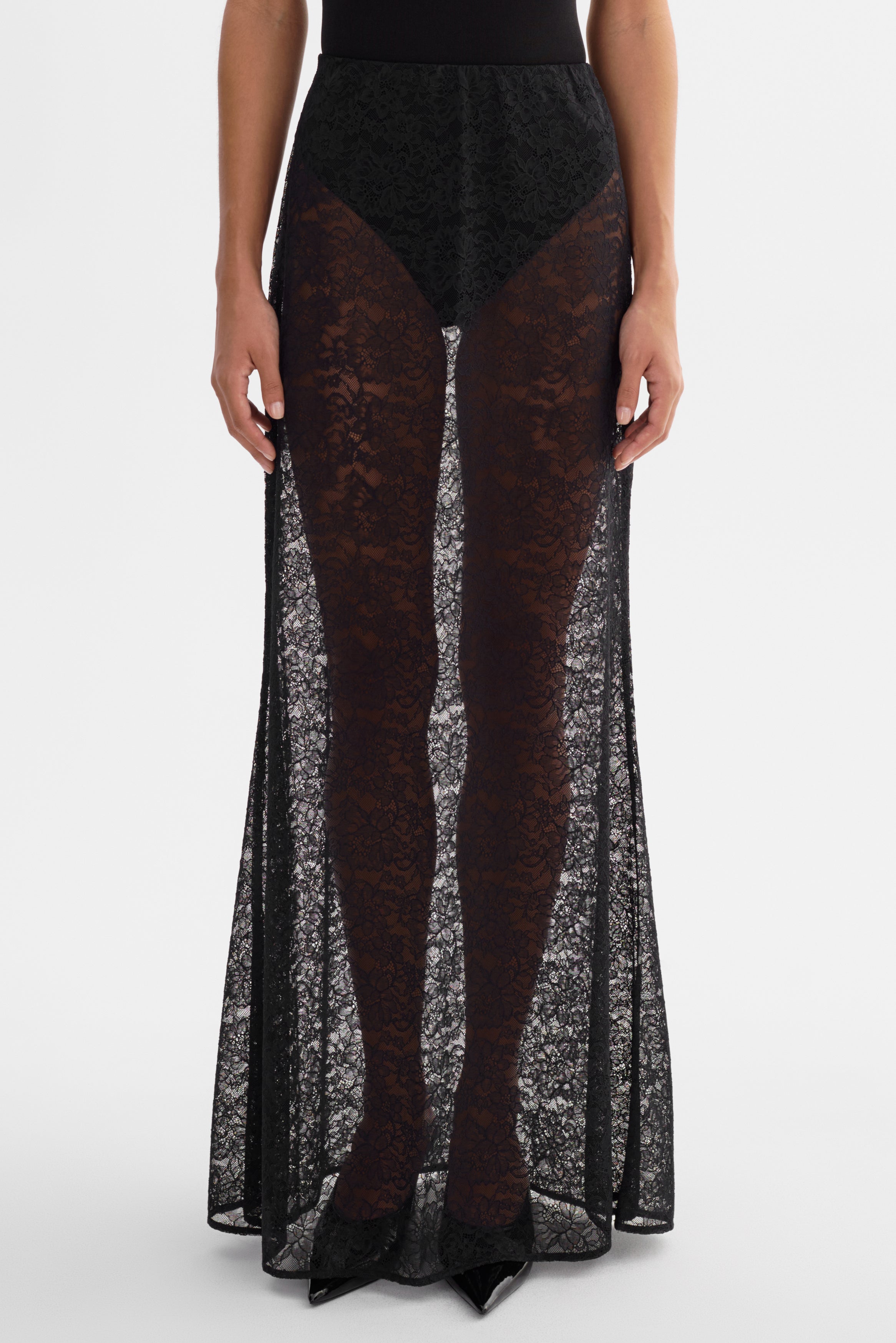 REN | Lace Maxi Skirt