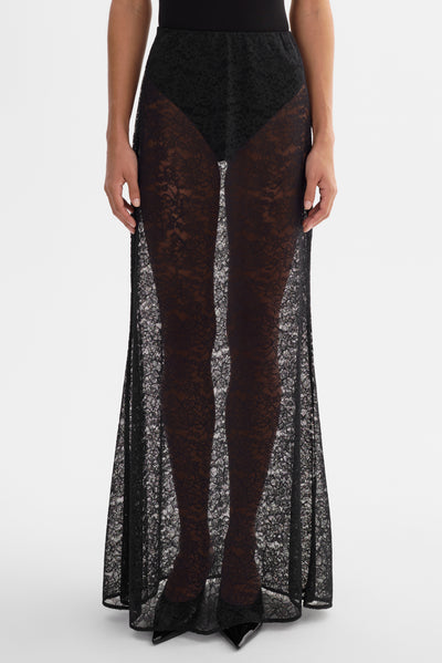 REN | Lace Maxi Skirt