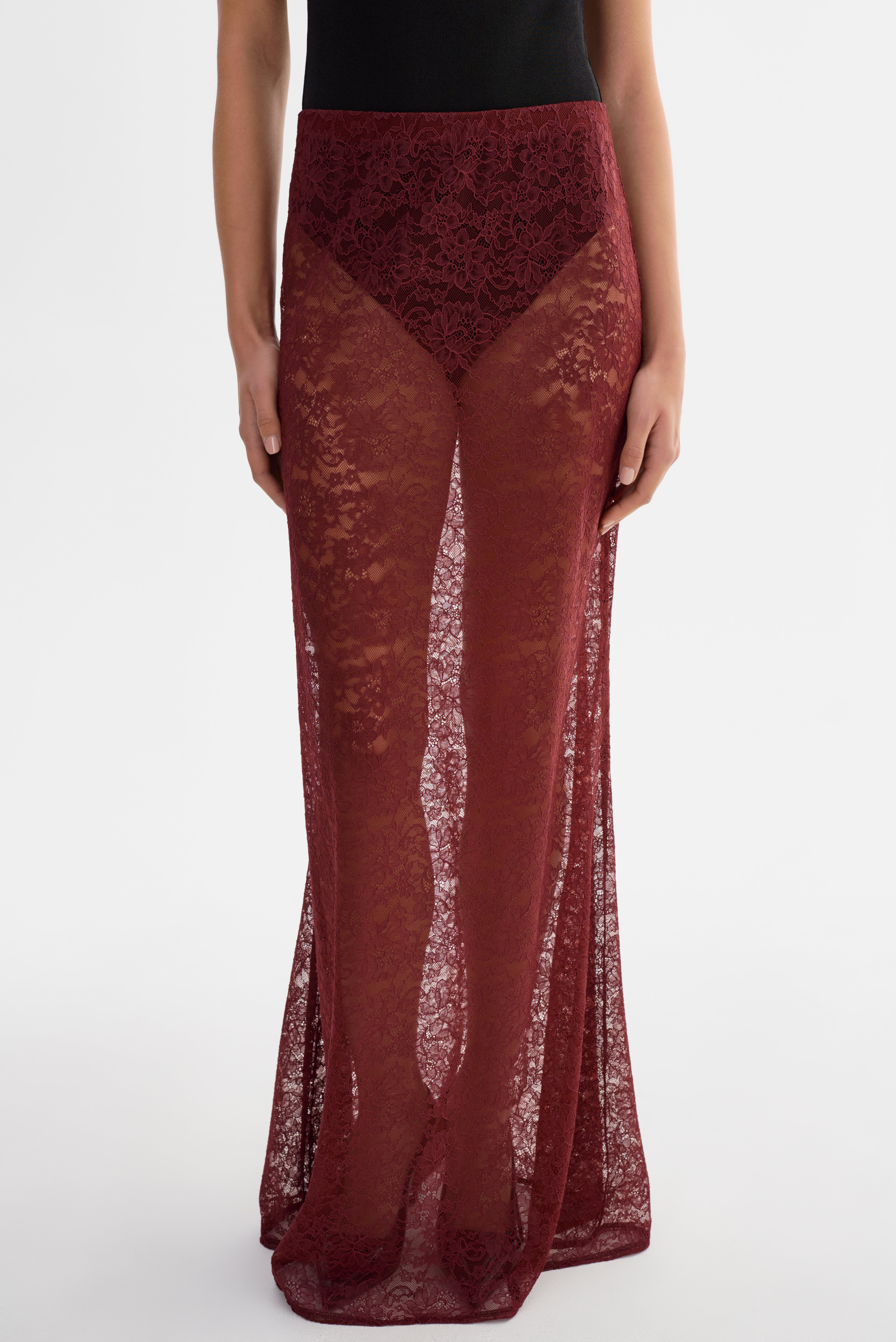 REN | Lace Maxi Skirt