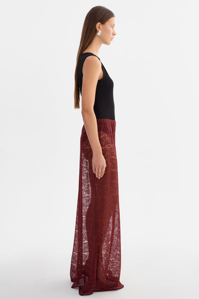 REN | Lace Maxi Skirt