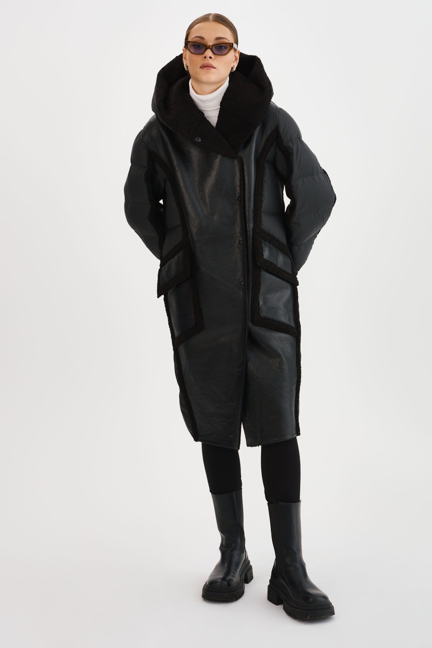 REXANA Media Puffer Coat