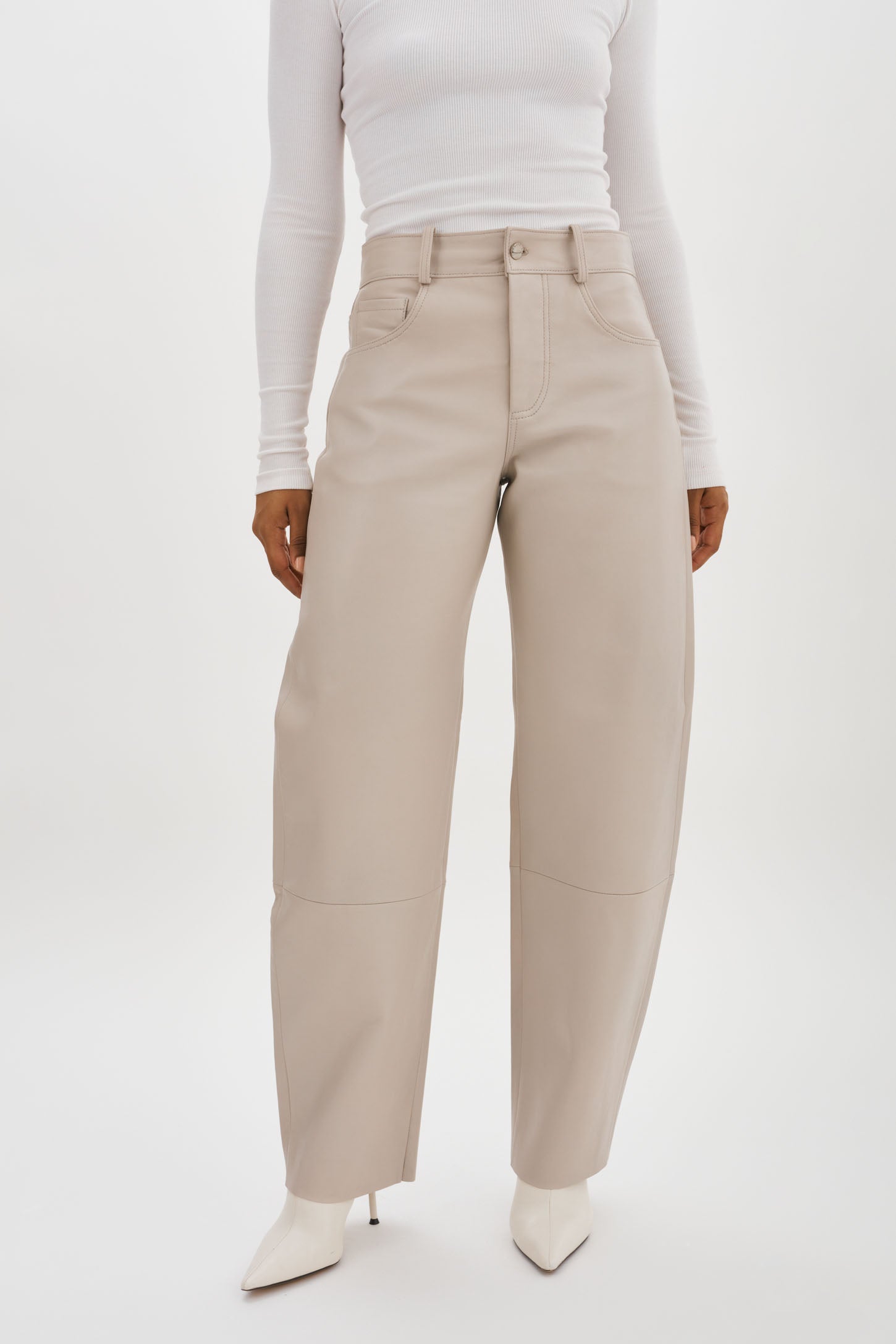 RIDA | Horseshoe Leather Pants – LAMARQUE