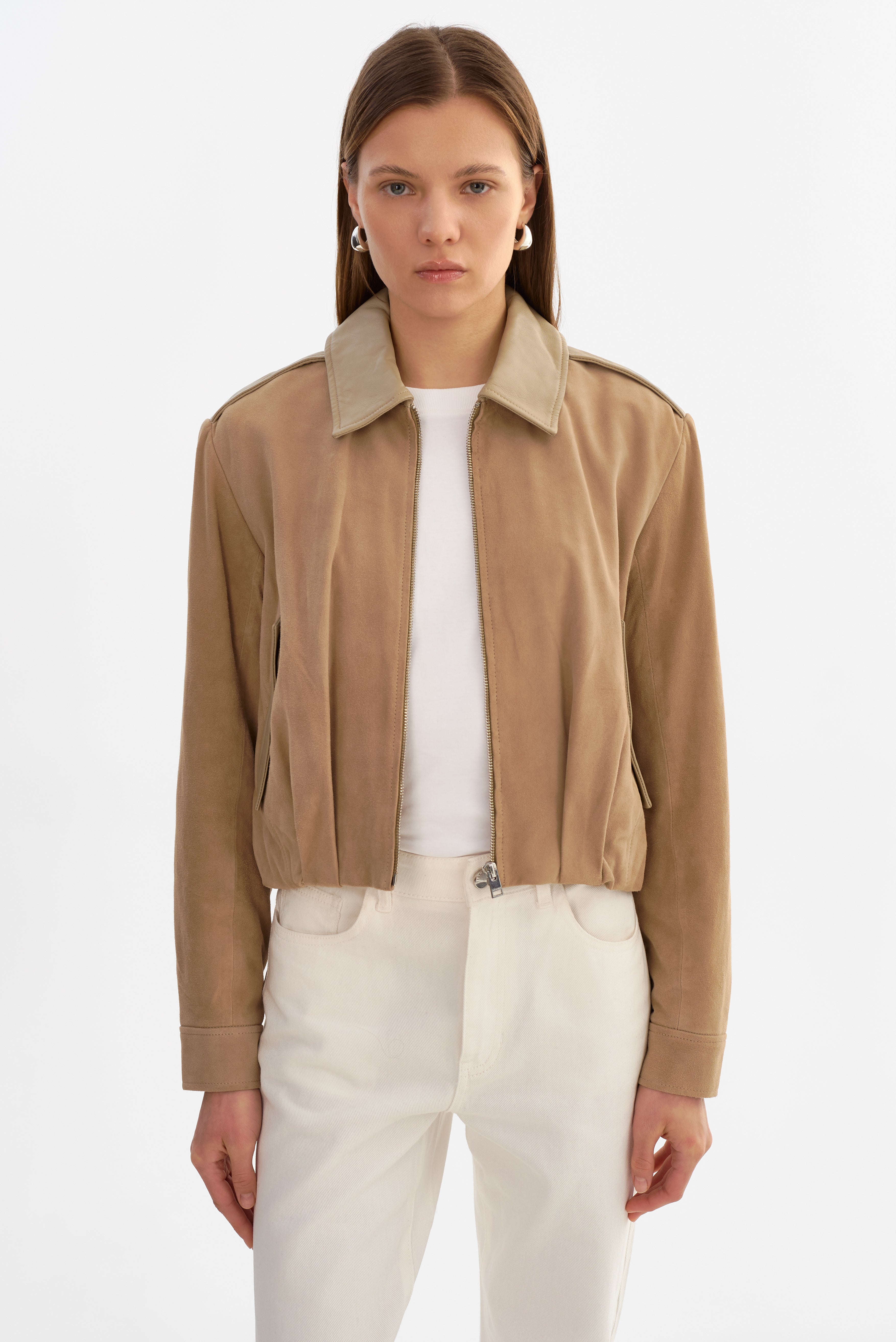 ROBBIE | Veste bomber en suède