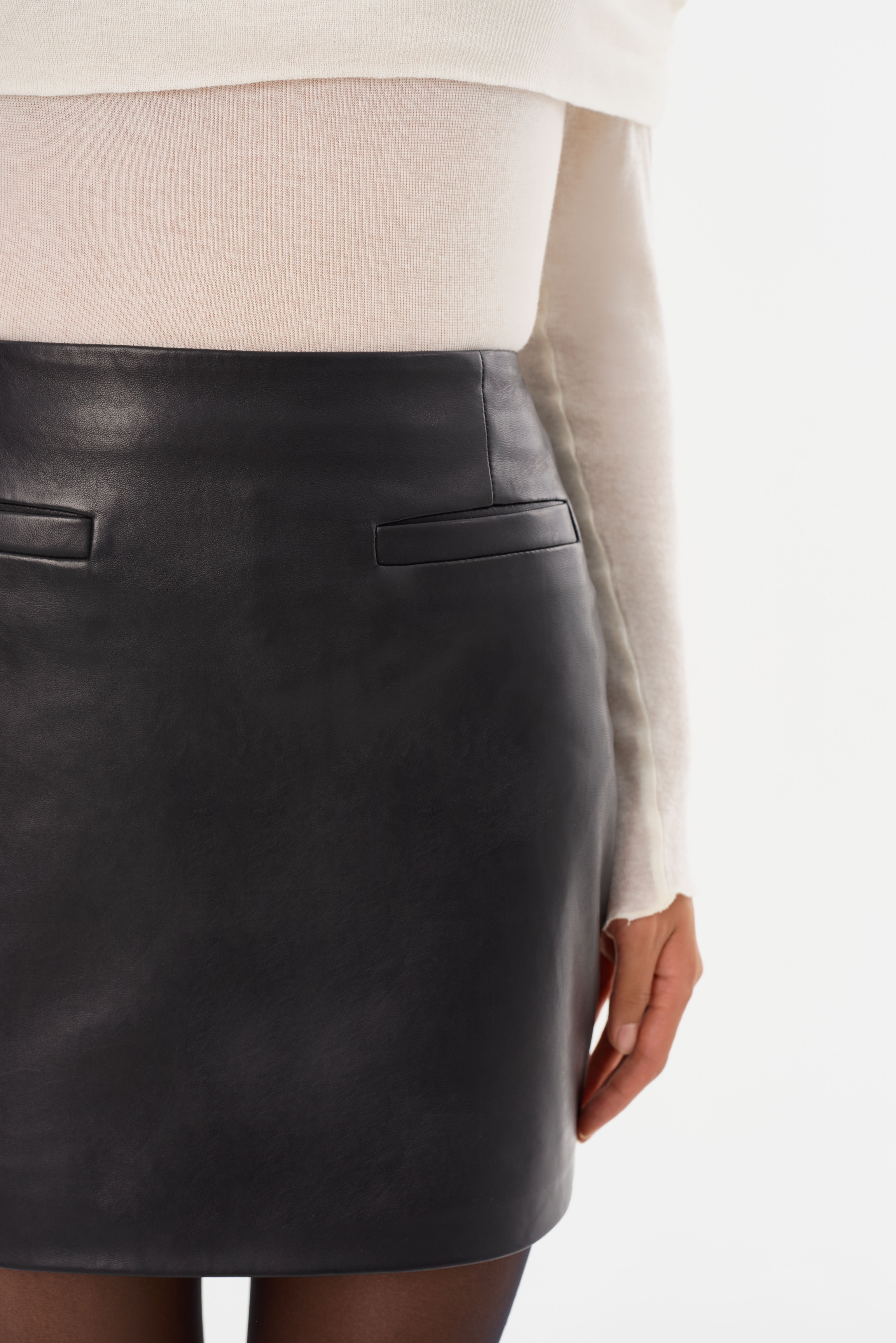 ROWAN | Mini-jupe en cuir