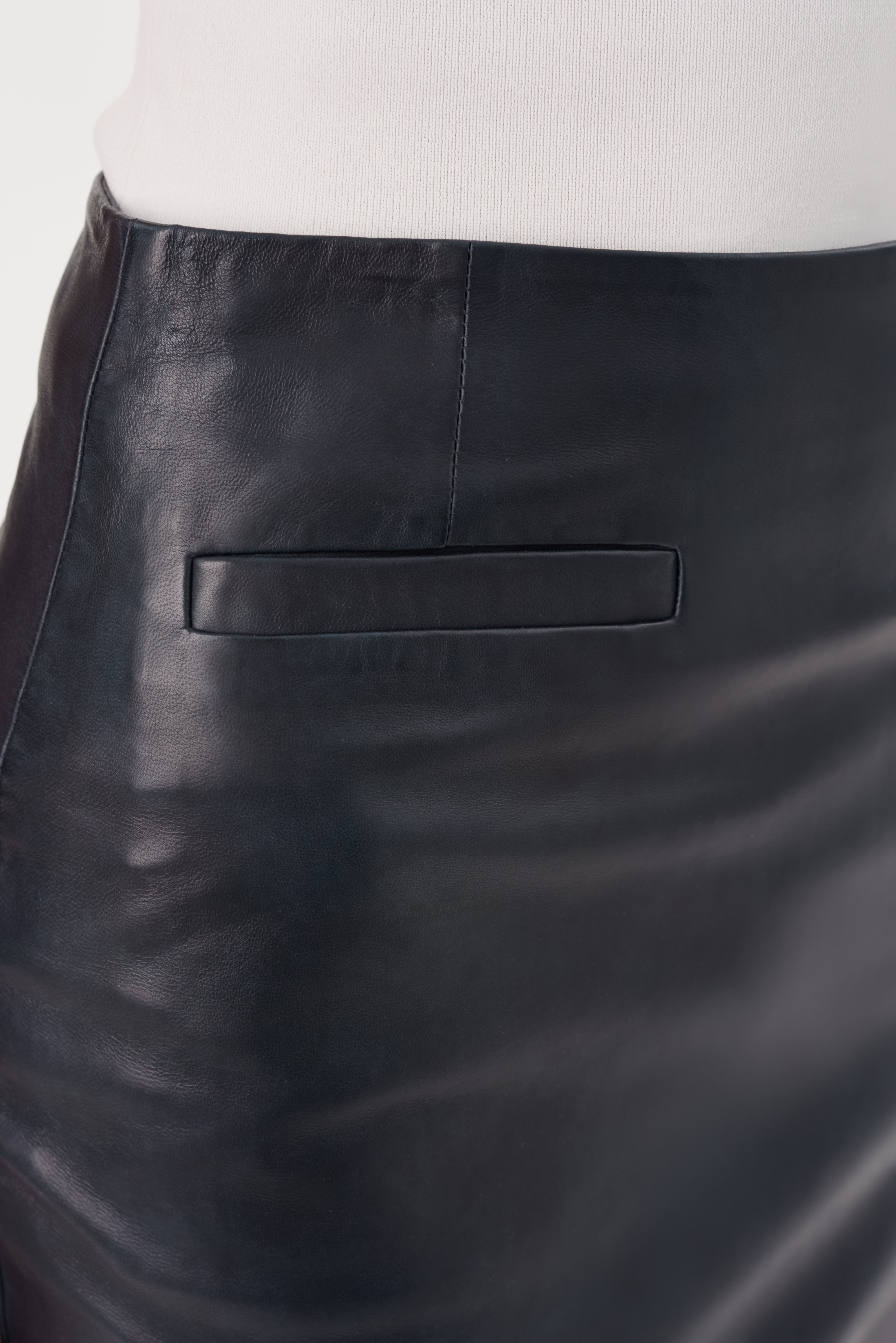 ROWAN | Leather Mini Skirt