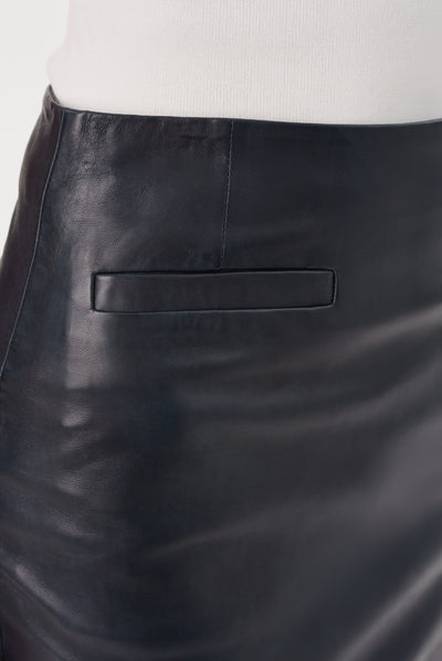 ROWAN | Leather Mini Skirt
