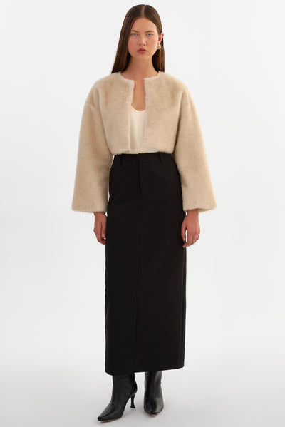 ROWDIE | Faux Fur Jacket