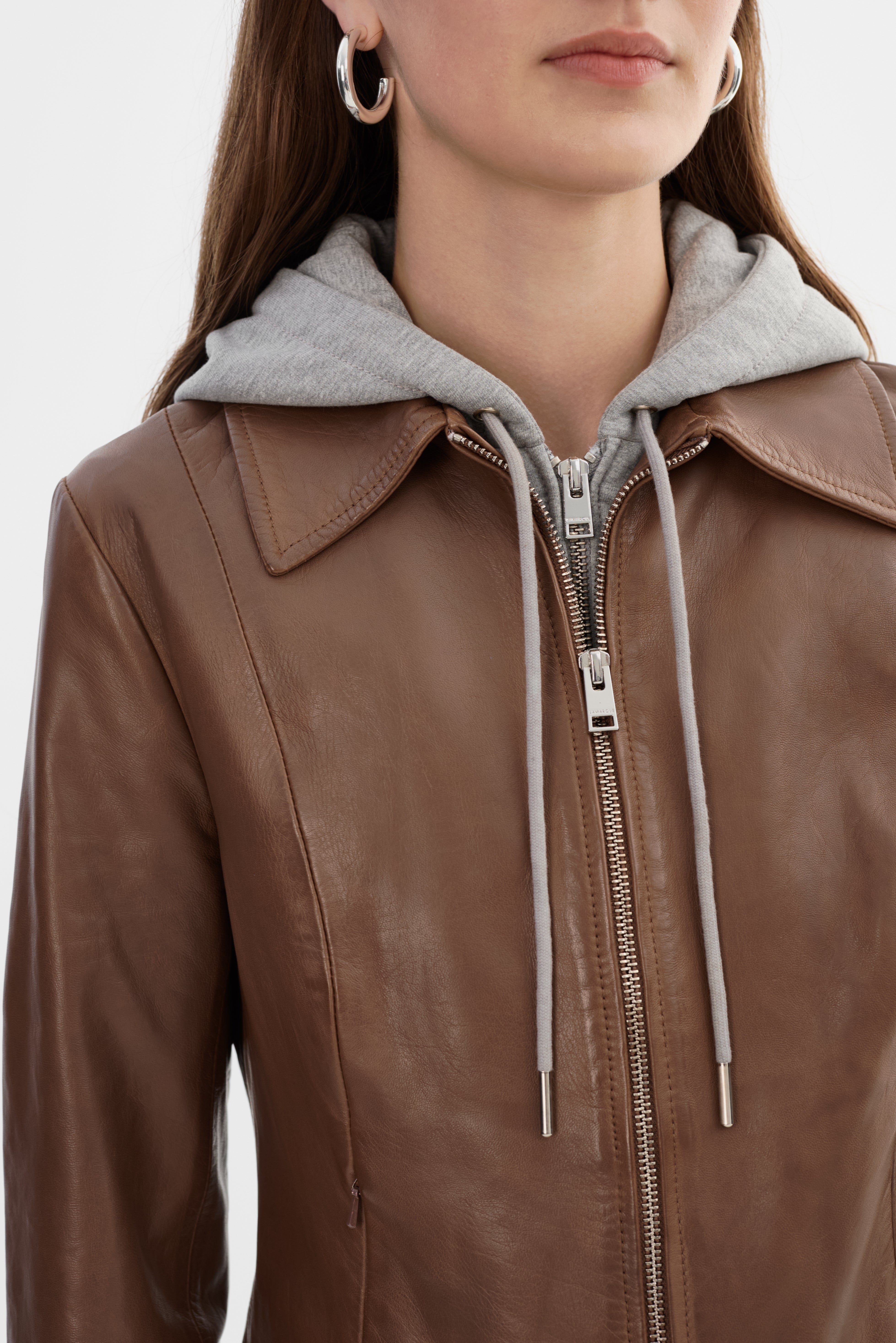 SALLY | Leather Biker Jacket