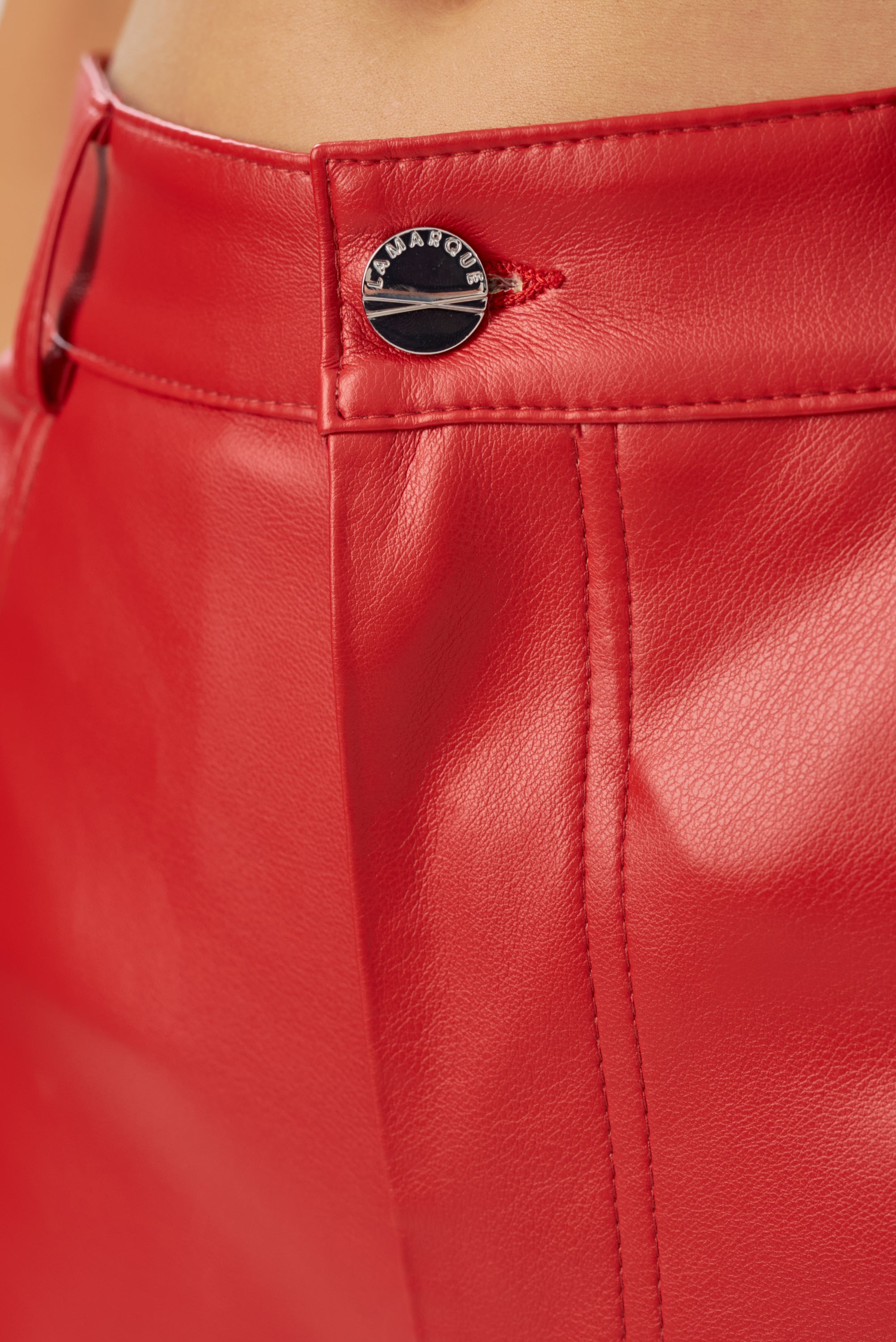 SCOTTIE | Faux Leather Pants