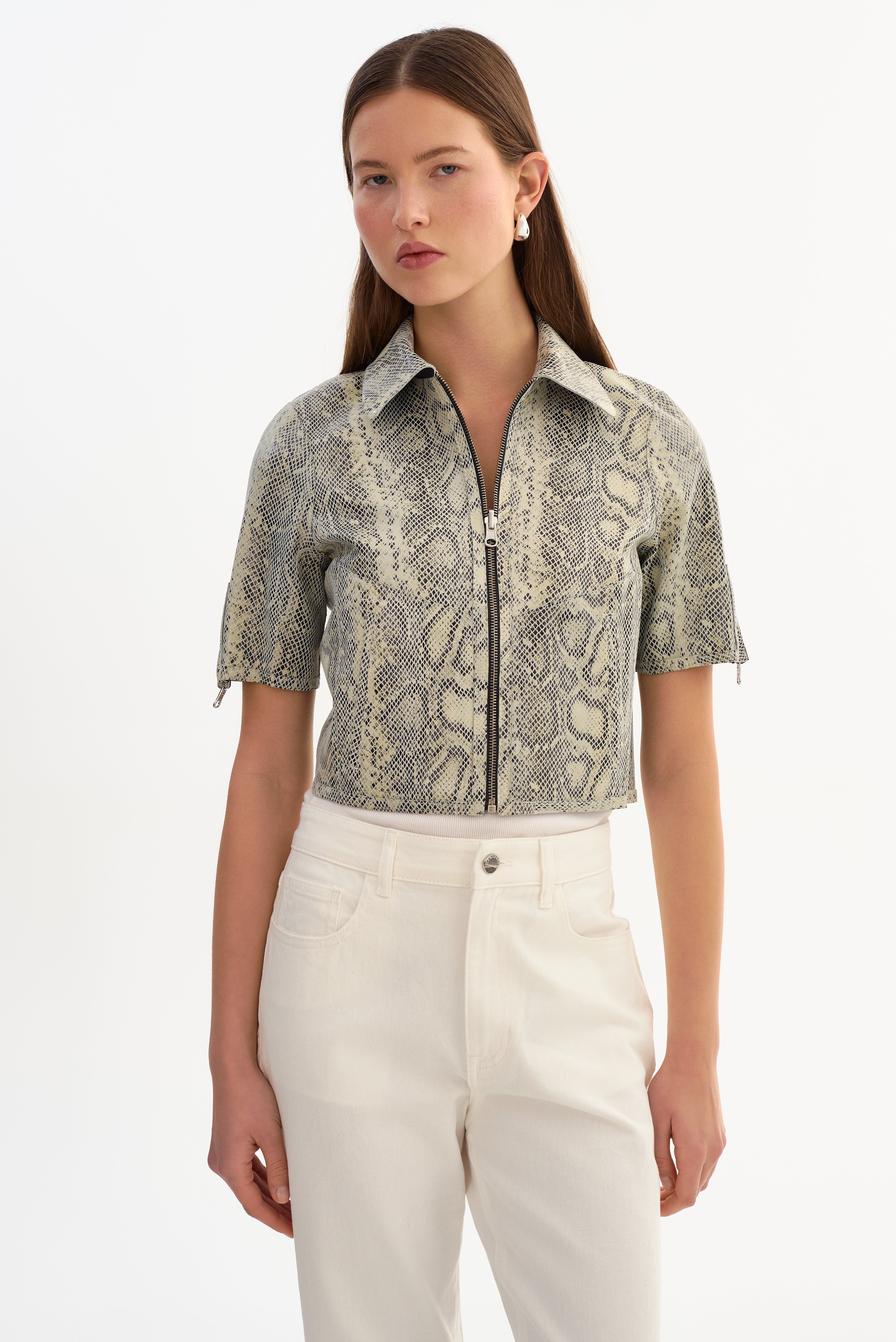 SEVANA | Veste en cuir réversible
