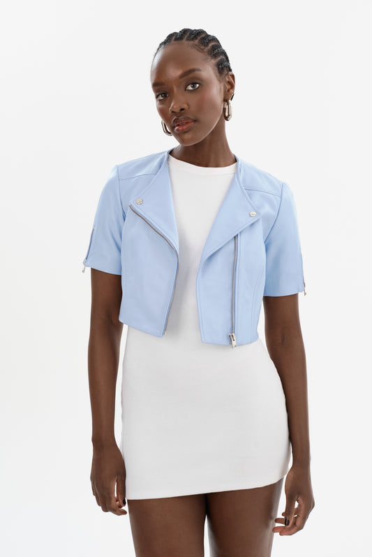 KIRSI | Veste motard courte
