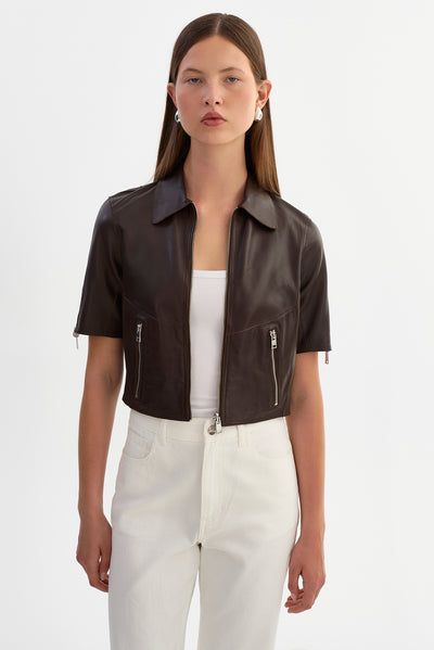 SEVANA LSR | Reversible Suede Jacket