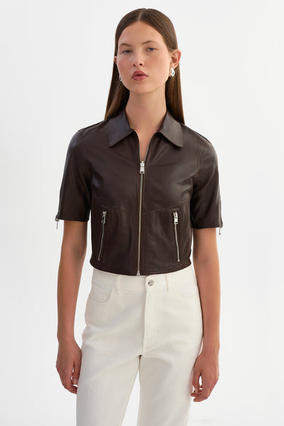 SEVANA LSR | Reversible Suede Jacket