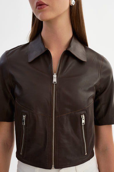 SEVANA LSR | Reversible Suede Jacket