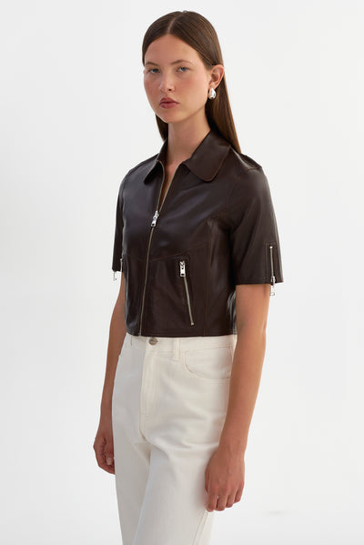 SEVANA LSR | Reversible Suede Jacket