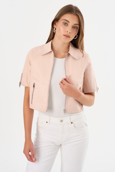 SEVANA | Reversible Leather Jacket