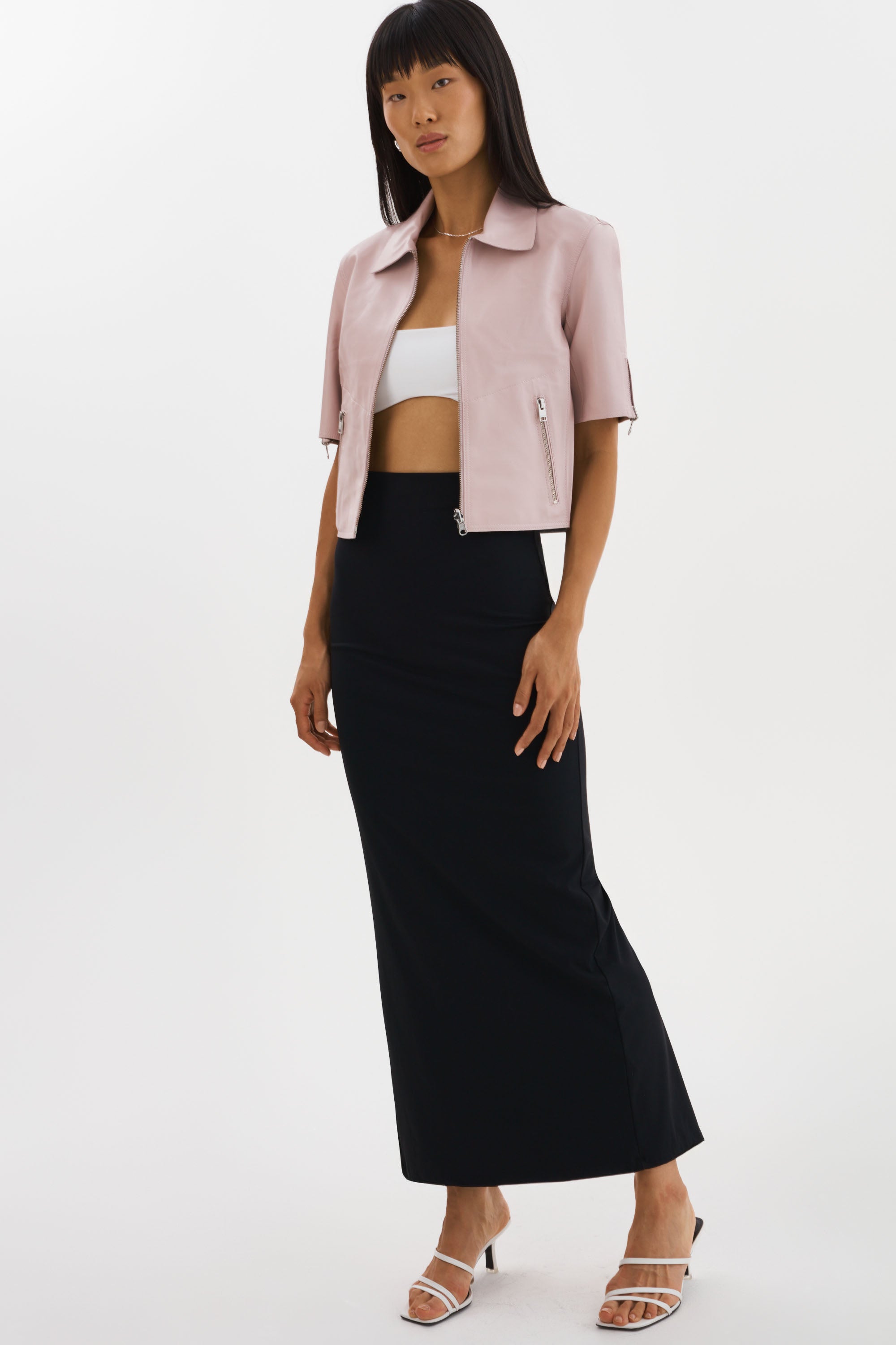 SEVANA | Reversible Leather Jacket