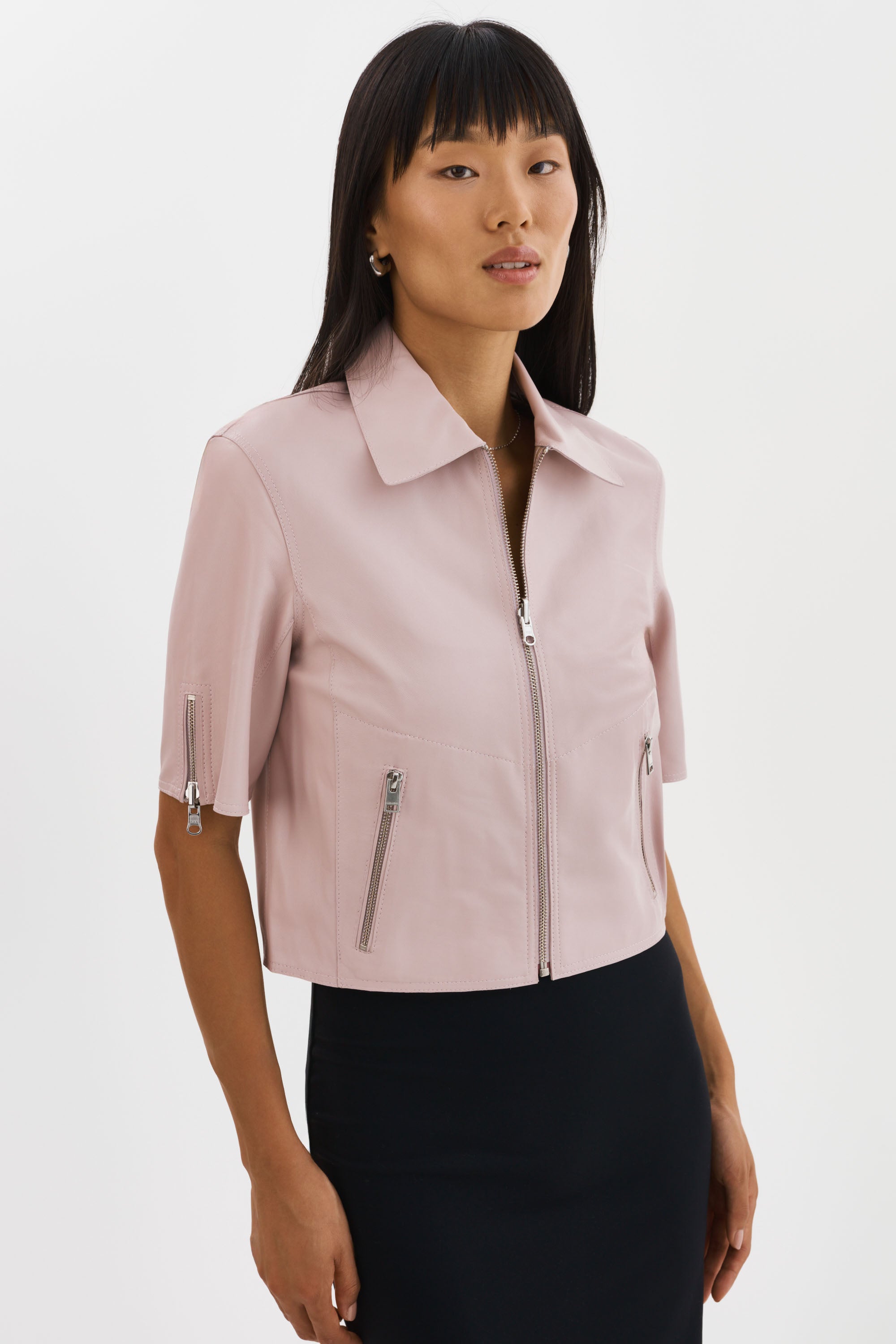 SEVANA | Reversible Leather Jacket