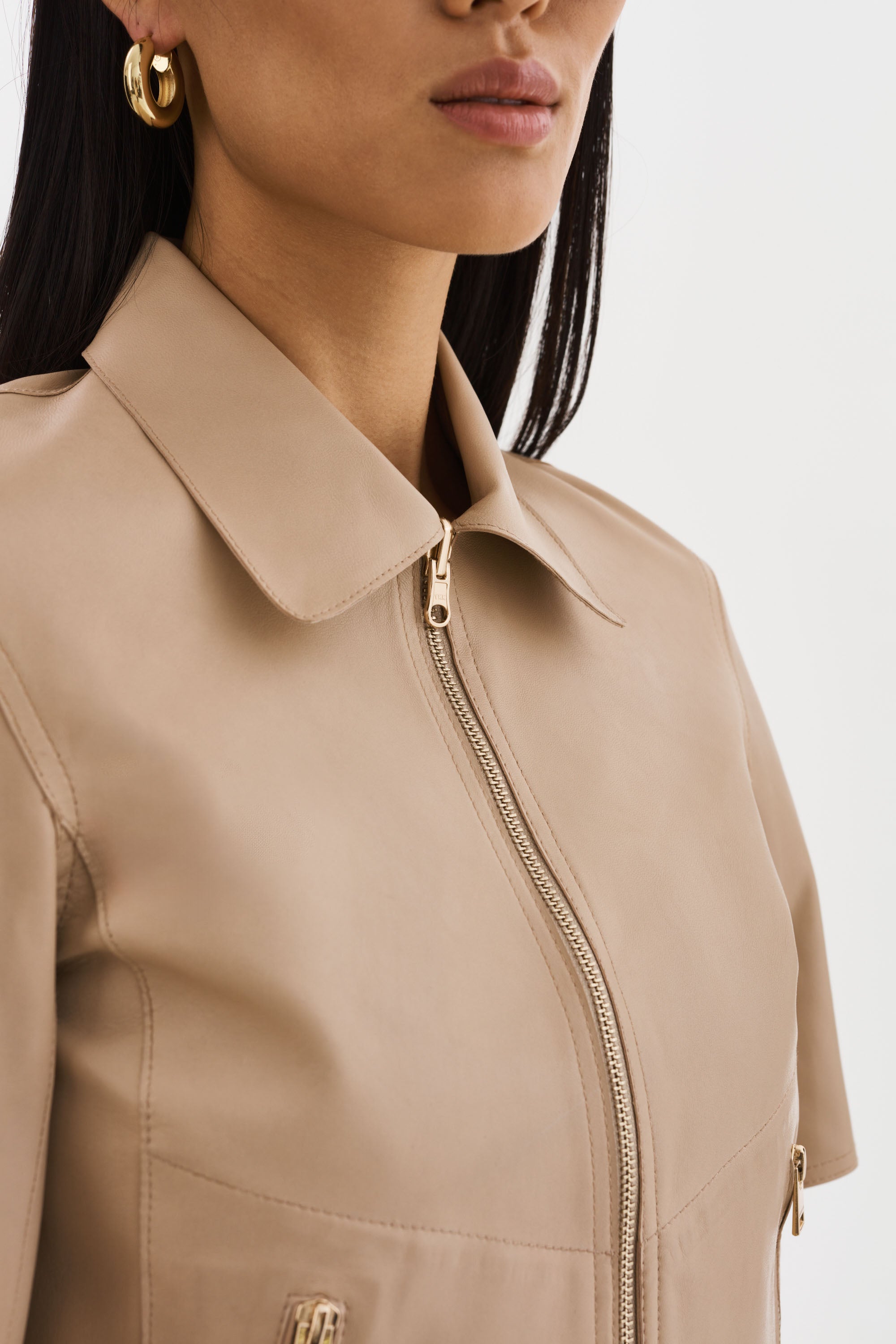 SEVANA | Veste en cuir réversible
