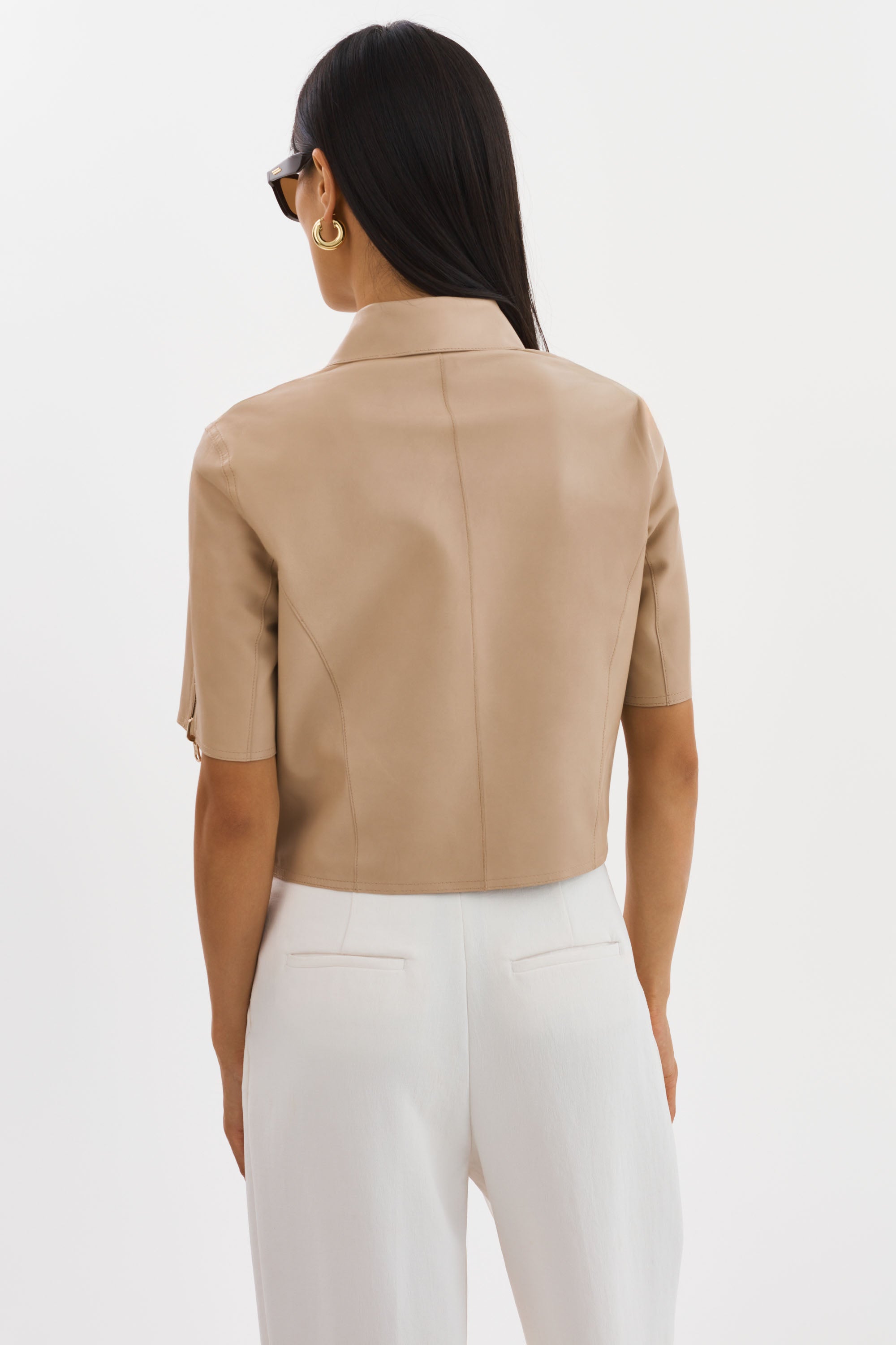 SEVANA | Veste en cuir réversible