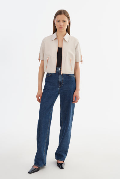 SEVANA | Reversible Leather Jacket