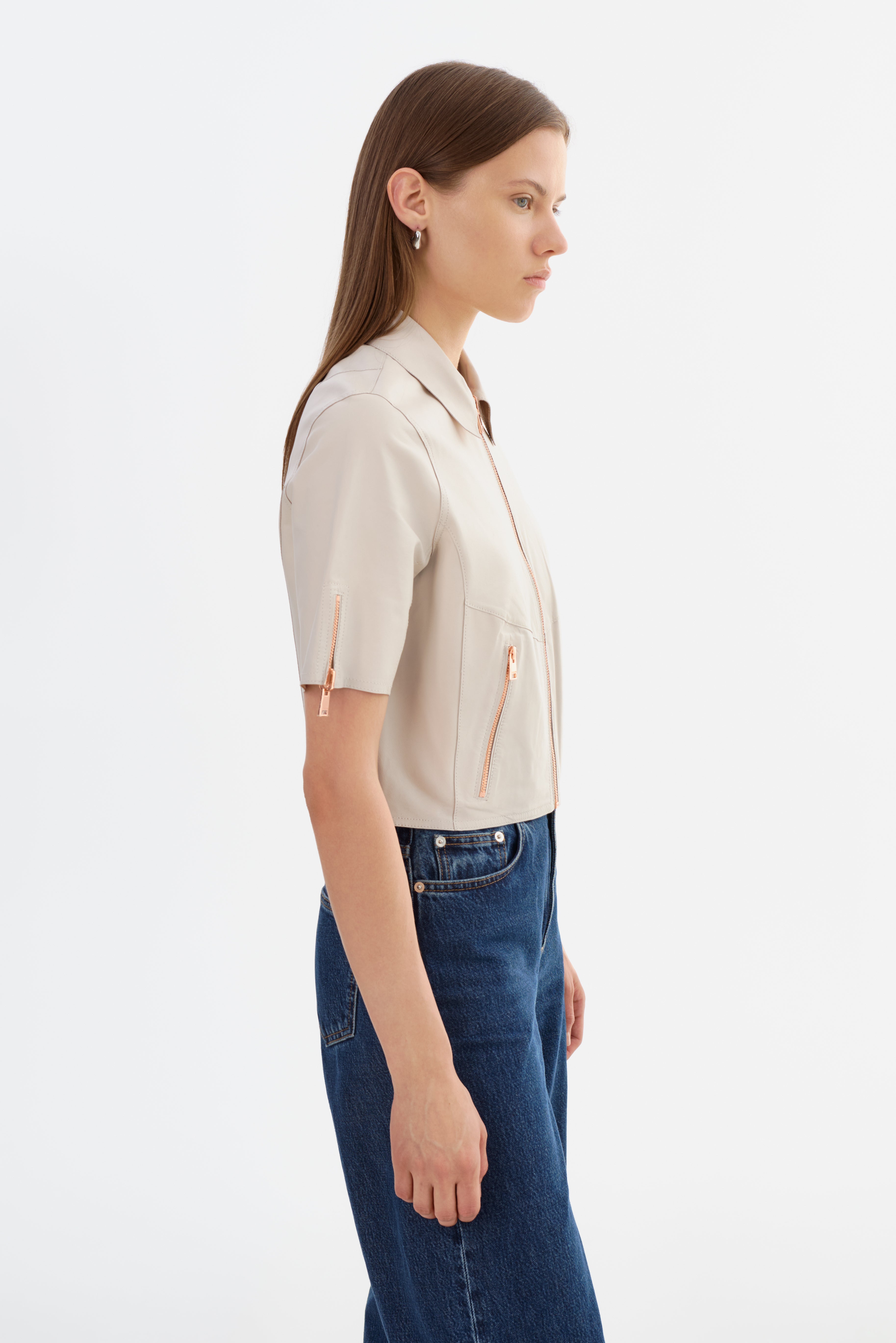 SEVANA | Veste en cuir réversible