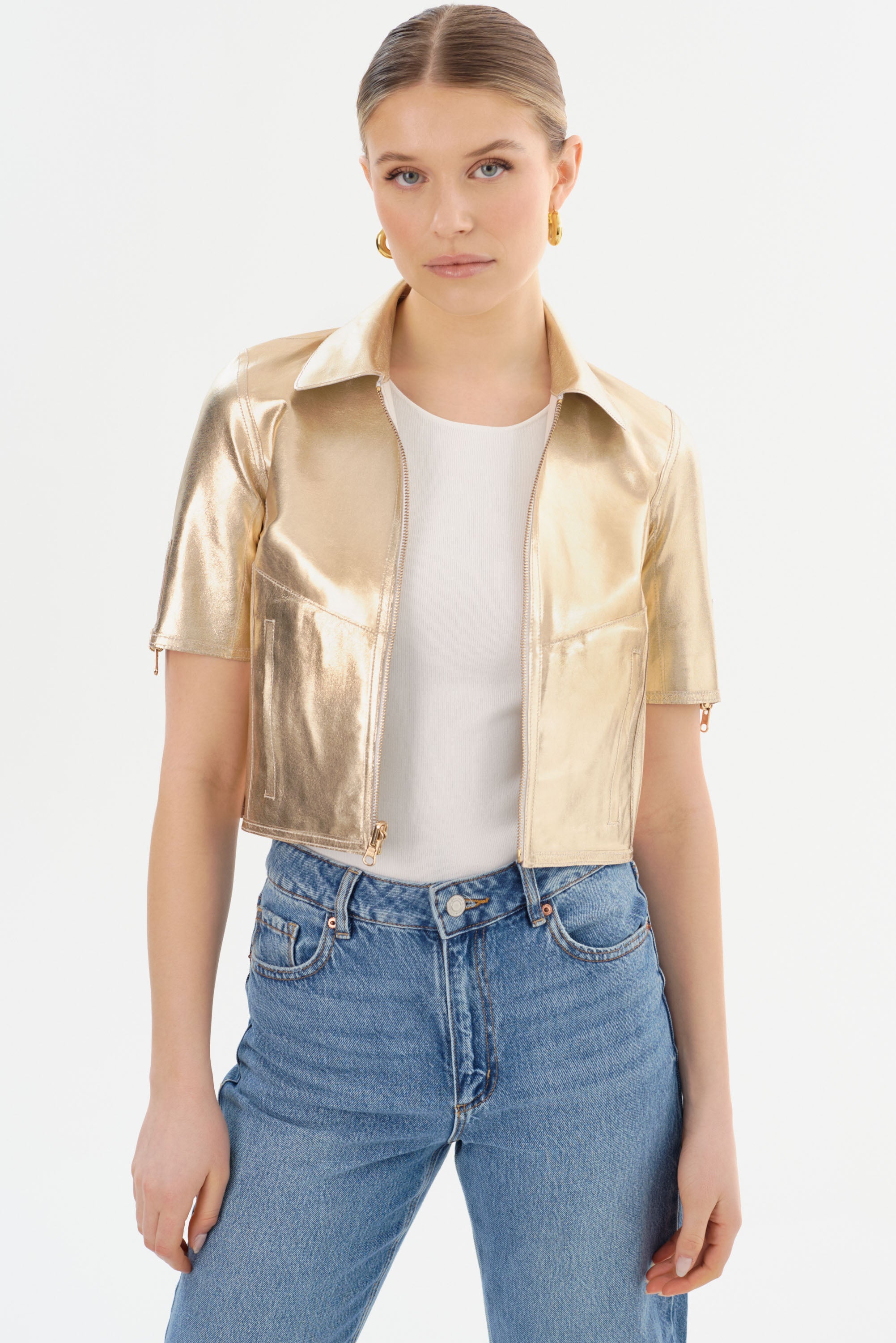 SEVANA | Veste en cuir réversible