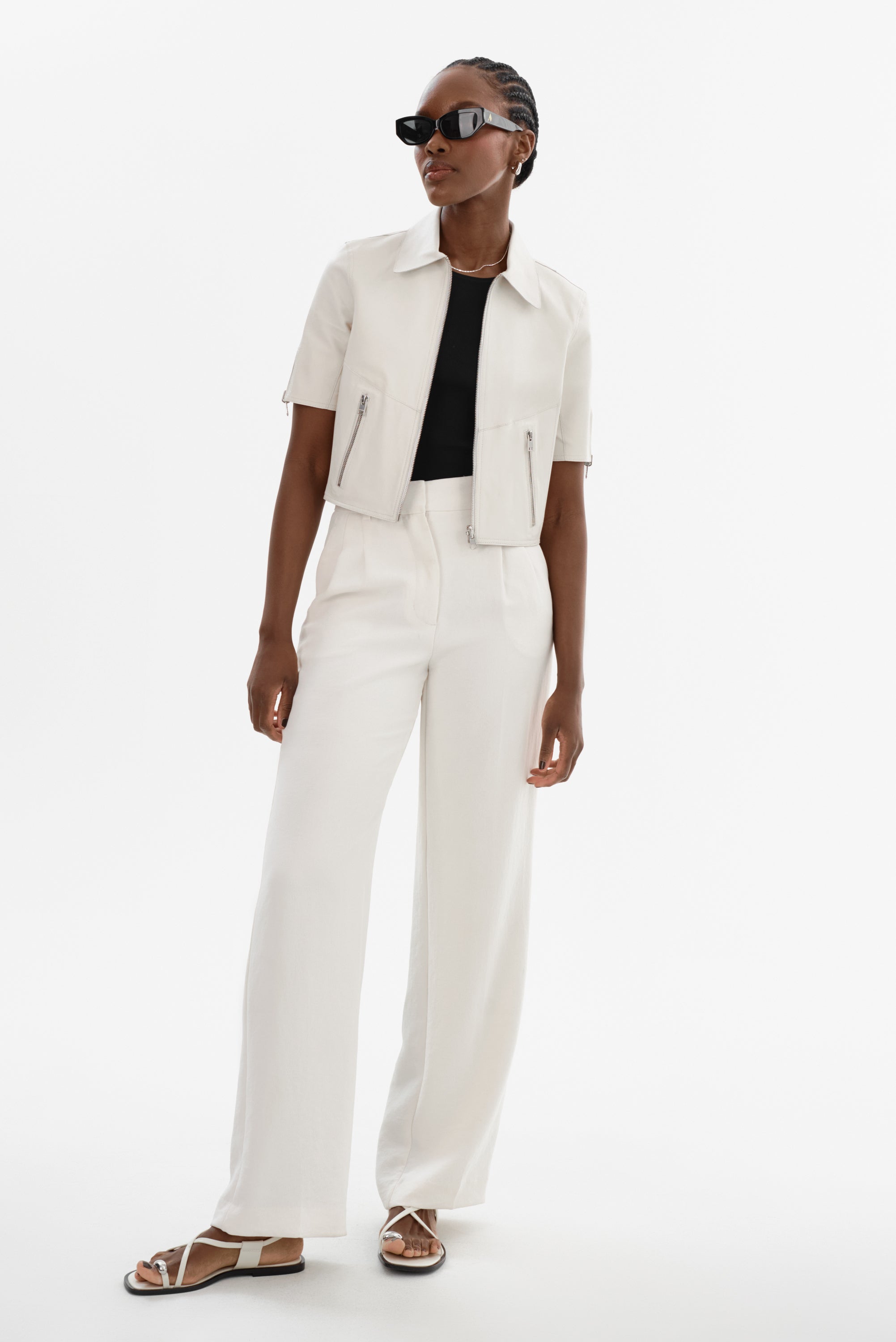 SEVANA | Veste en cuir réversible