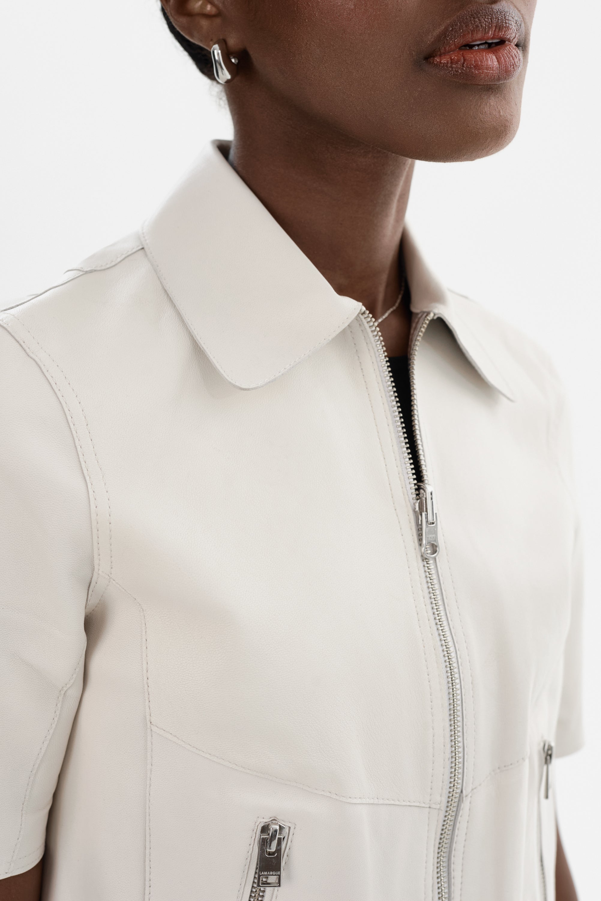 SEVANA | Veste en cuir réversible