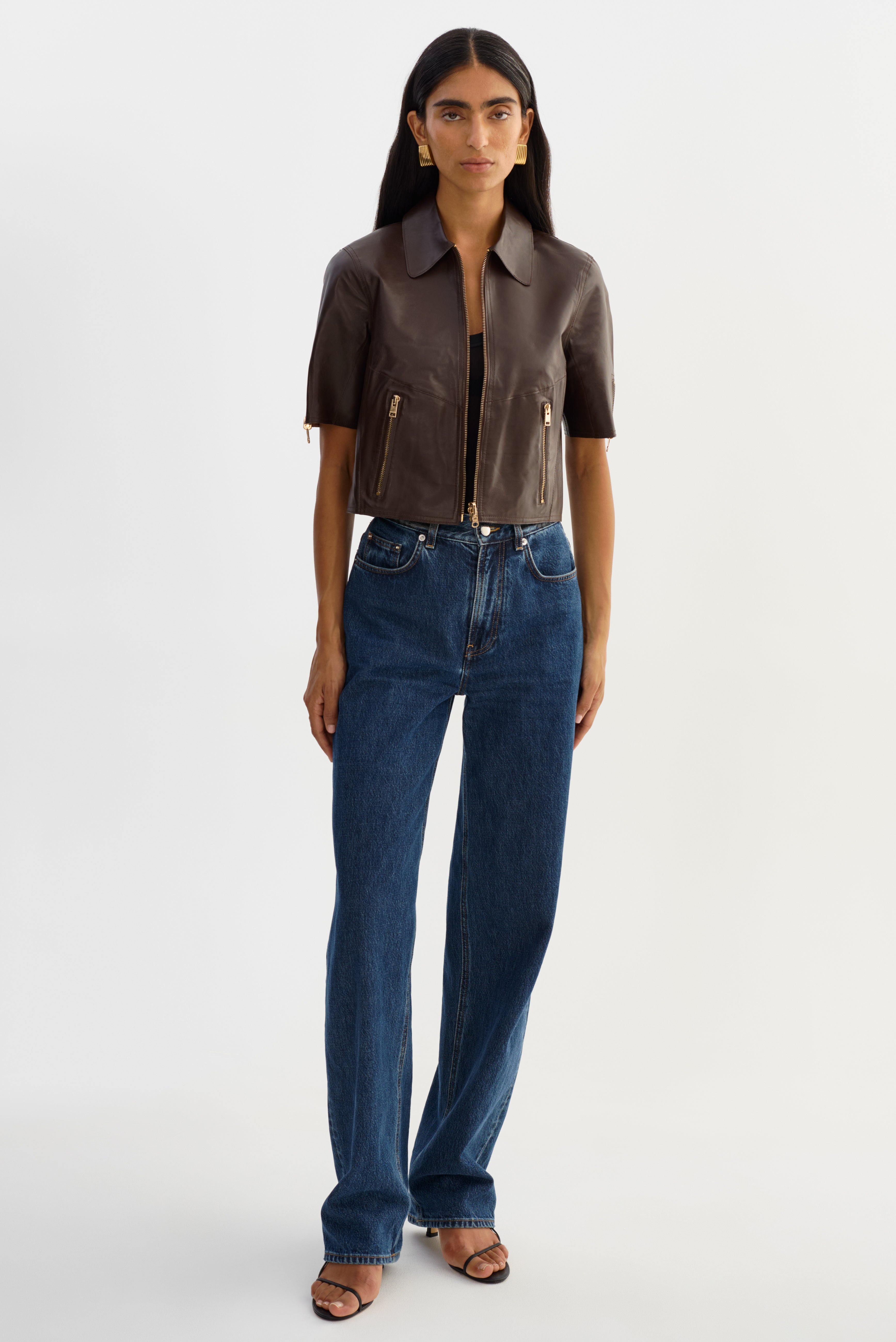 SEVANA | Reversible Leather Jacket