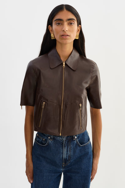 SEVANA | Reversible Leather Jacket