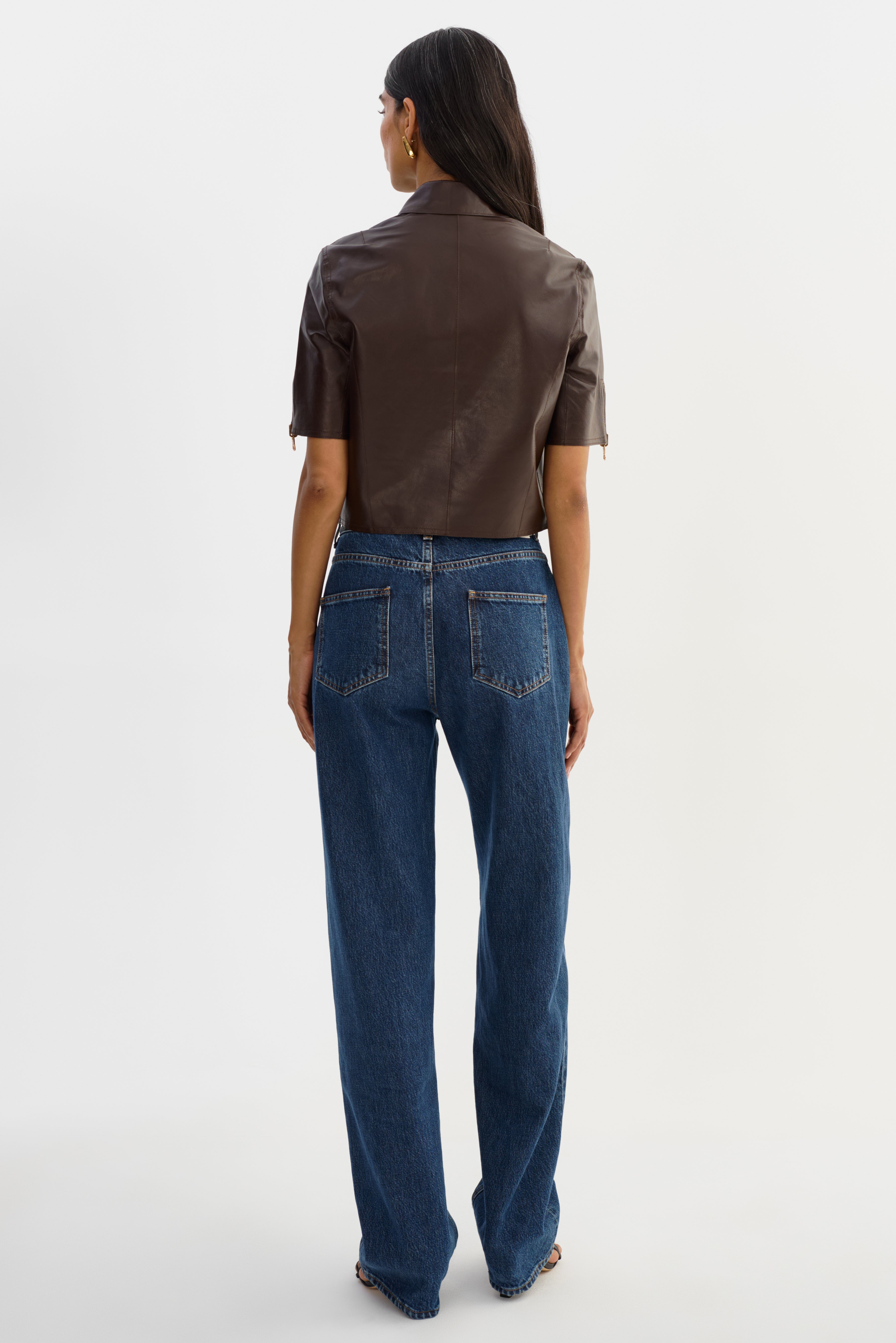 SEVANA | Reversible Leather Jacket