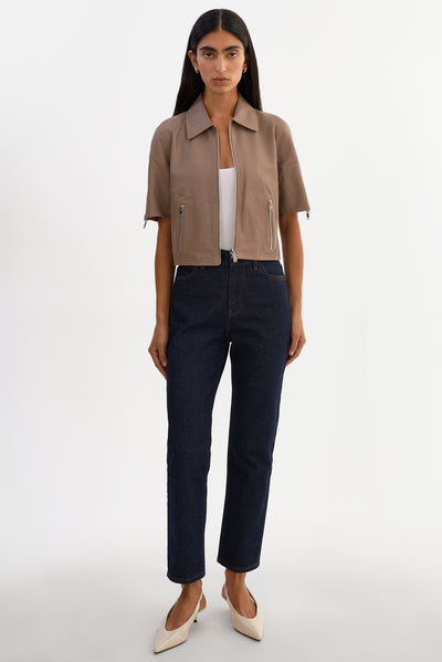 SEVANA LSR | Reversible Suede Jacket