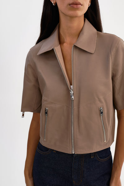 SEVANA LSR | Reversible Suede Jacket