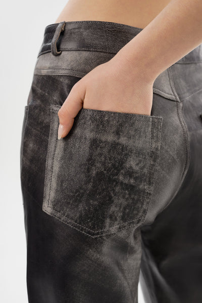SHANNON | Leather Pants