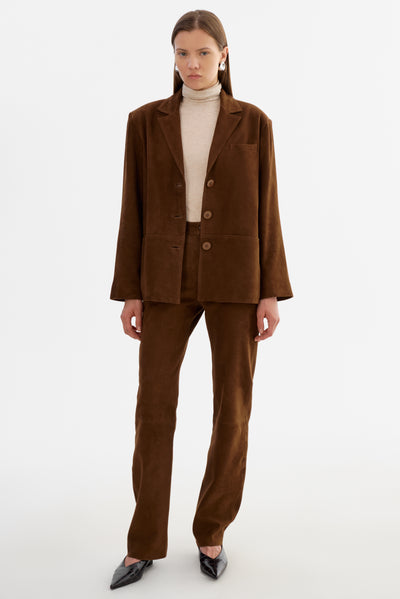 SHANNON S | Suede Pants