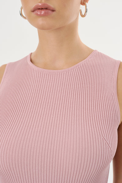 SHAY | Rib Knit Mini Dress
