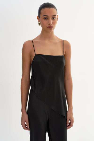 SOLANGE | Asymmetric Satin Cami