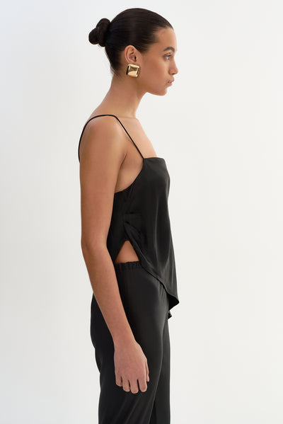 SOLANGE | Asymmetric Satin Cami